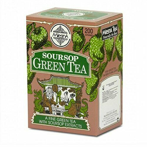 Mlesna Soursop Ceylon Green Leaf Tea | Graviola Best Ceylon Tea